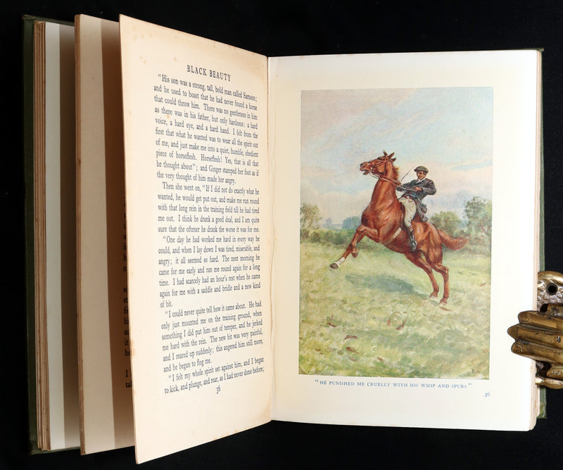 1932 Rare First Wheelwright Illustrated Edition – Black Beauty by Anna Sewell