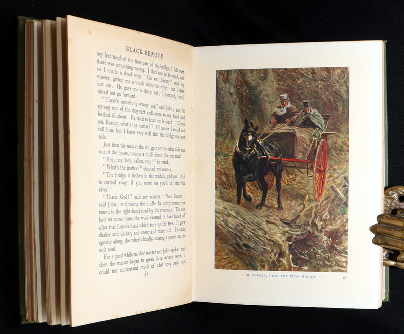 1932 Rare First Wheelwright Illustrated Edition – Black Beauty by Anna Sewell