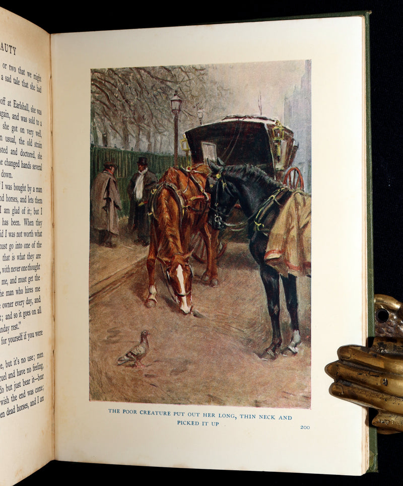 1932 Rare First Wheelwright Illustrated Edition – Black Beauty by Anna Sewell