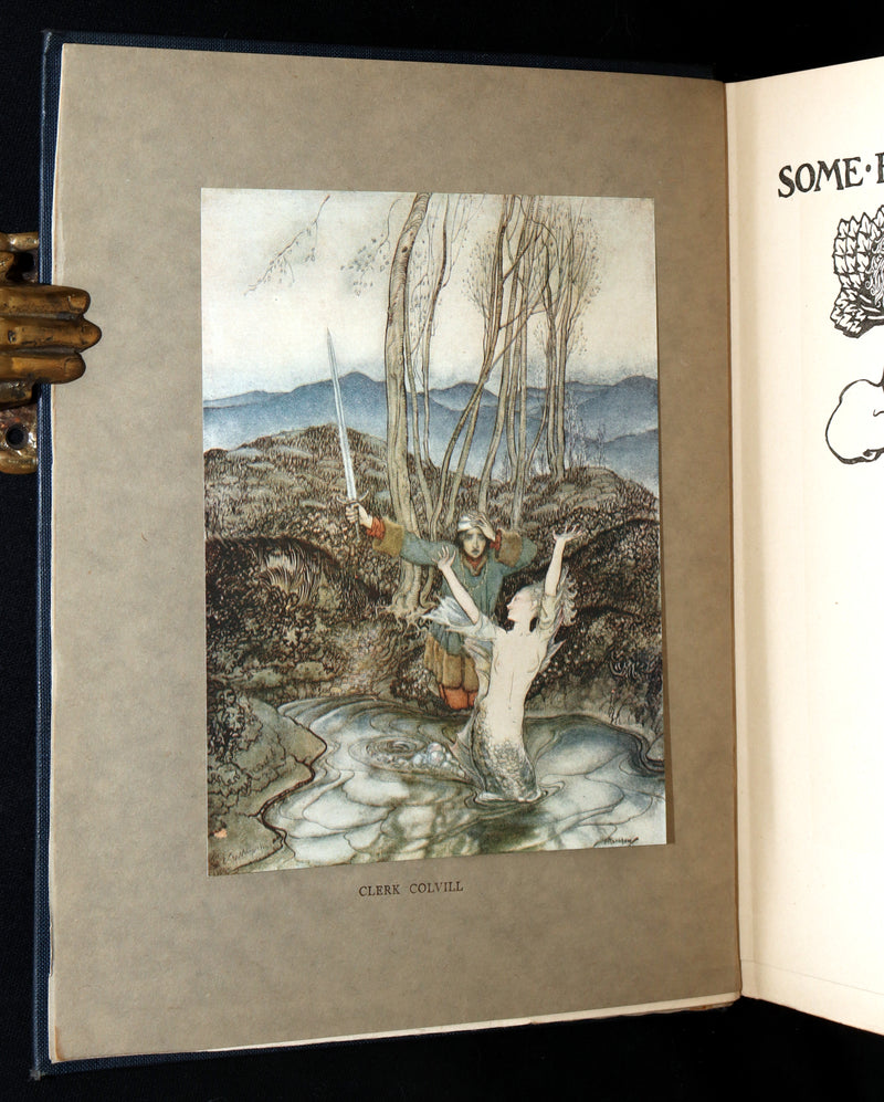 1919 First American Rackham Illustrated Edition – Some British Ballads