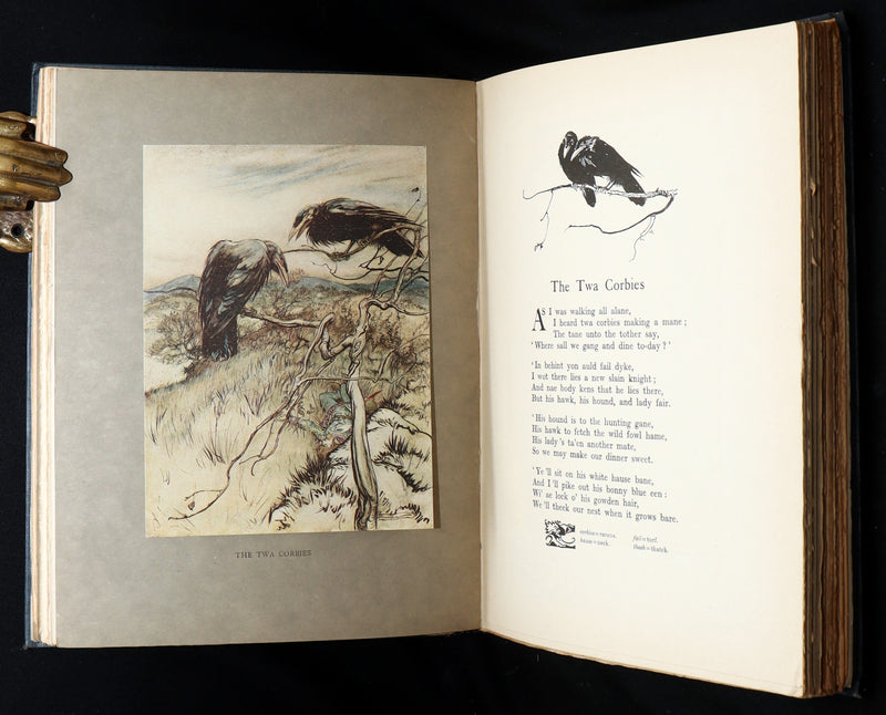 1919 First American Rackham Illustrated Edition – Some British Ballads