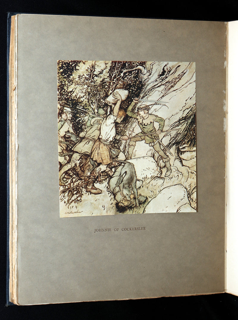 1919 First American Rackham Illustrated Edition – Some British Ballads