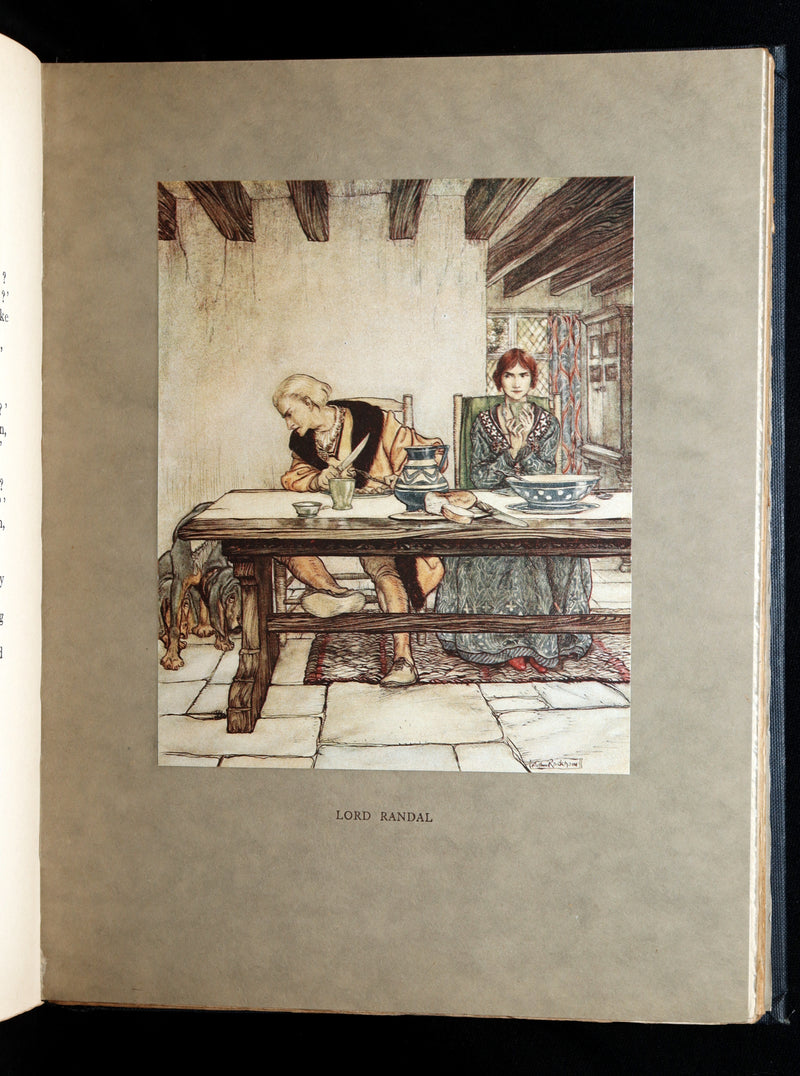 1919 First American Rackham Illustrated Edition – Some British Ballads