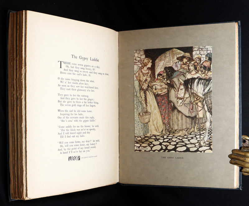 1919 First American Rackham Illustrated Edition – Some British Ballads