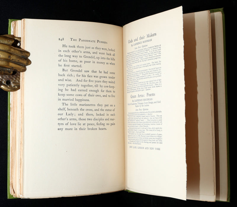 1902 Rare First American Edition – The Field of Clover by Laurence Housman