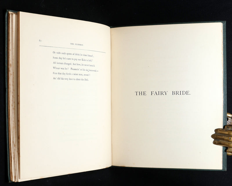 1873 Scarce Legends of the North – The Guidman o’ Inglismill and The Fairy Bride