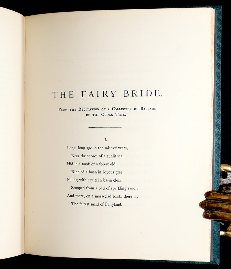 1873 Scarce Legends of the North – The Guidman o’ Inglismill and The Fairy Bride