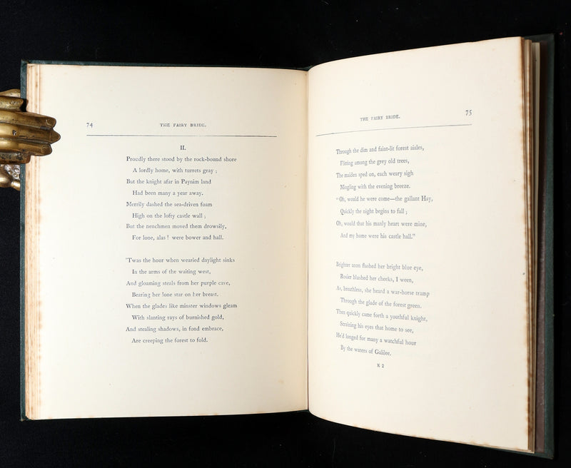 1873 Scarce Legends of the North – The Guidman o’ Inglismill and The Fairy Bride