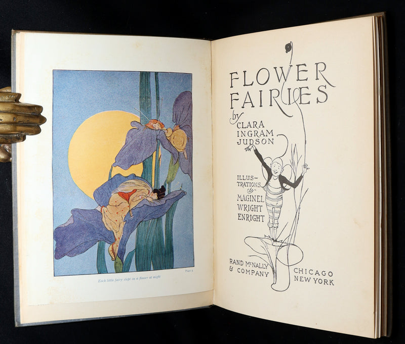 1915 Scarce First Edition - Flower Fairies Illustrated by Maginel Wright Enright