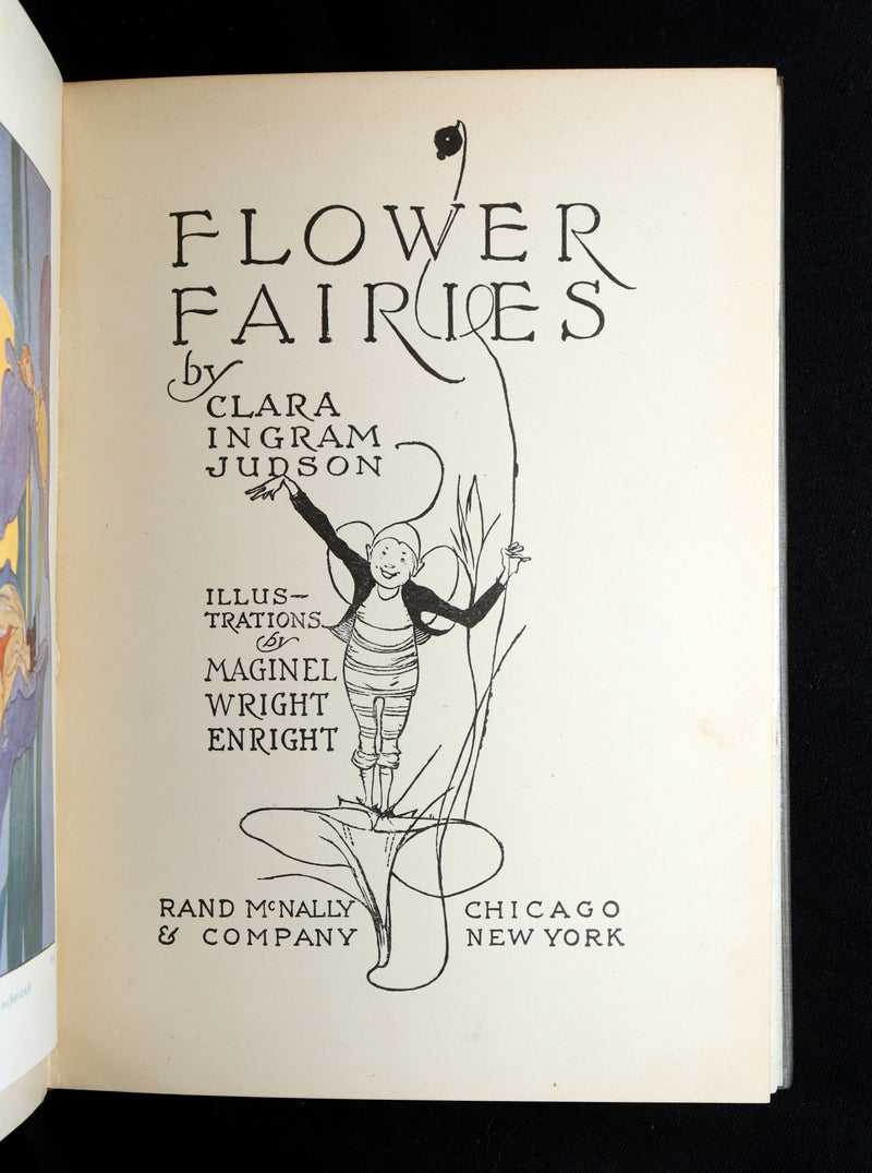 1915 Scarce First Edition - Flower Fairies Illustrated by Maginel Wright Enright