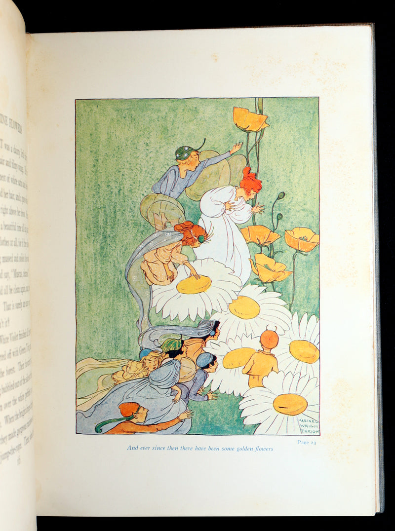 1915 Scarce First Edition - Flower Fairies Illustrated by Maginel Wright Enright