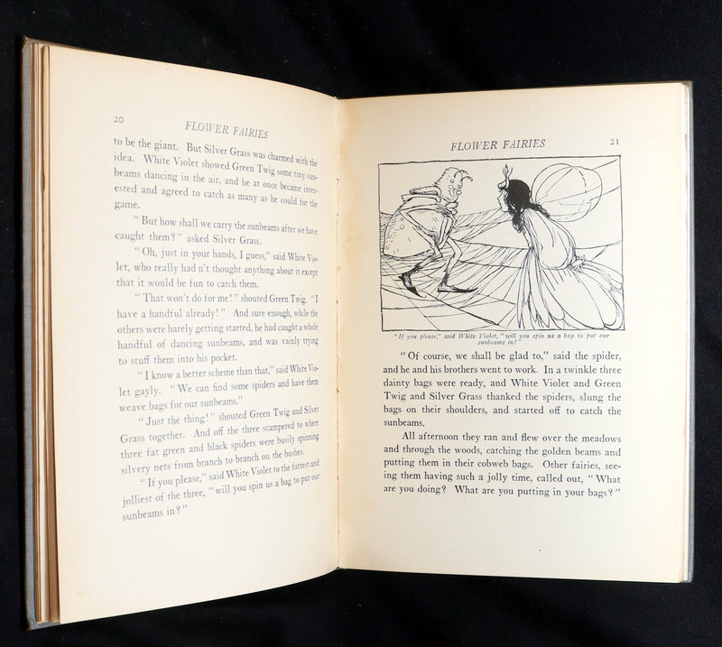 1915 Scarce First Edition - Flower Fairies Illustrated by Maginel Wright Enright