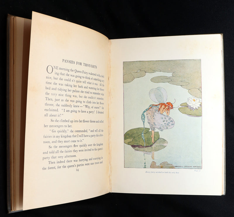 1915 Scarce First Edition - Flower Fairies Illustrated by Maginel Wright Enright