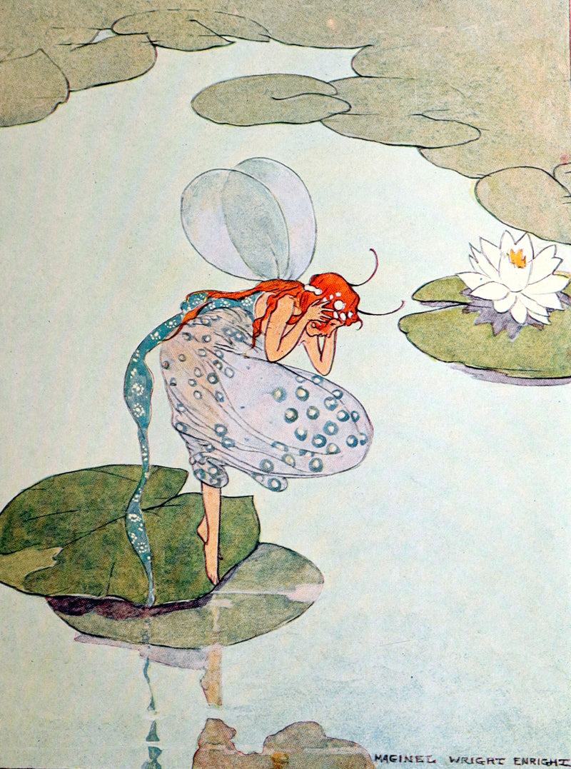 1915 Scarce First Edition - Flower Fairies Illustrated by Maginel Wright Enright