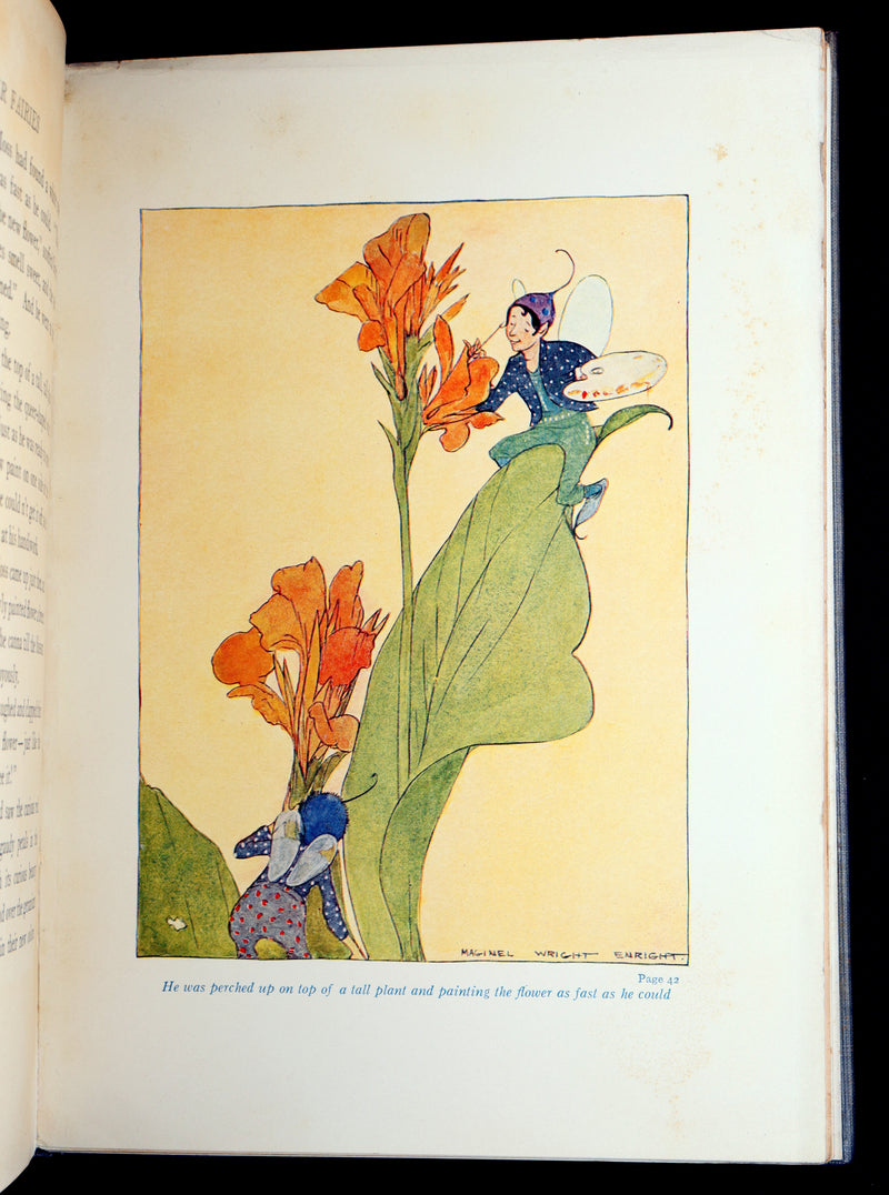 1915 Scarce First Edition - Flower Fairies Illustrated by Maginel Wright Enright