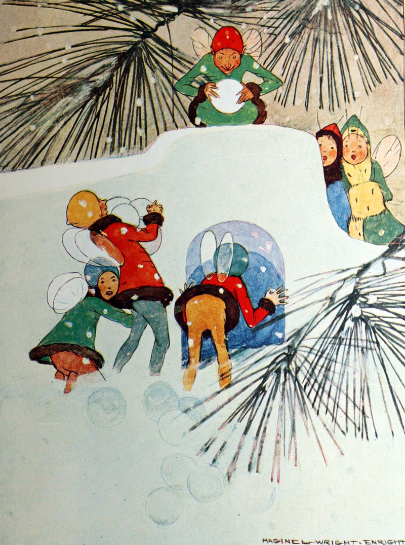 1915 Scarce First Edition - Flower Fairies Illustrated by Maginel Wright Enright