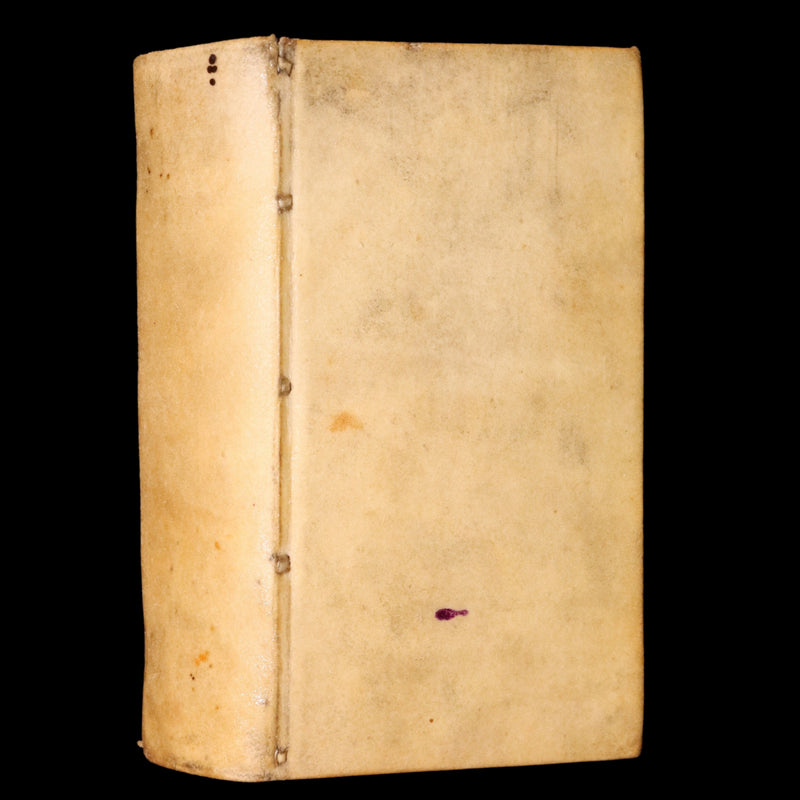 1652 Rare Vellum Latin Book - Plautus Plays, Plauti Comoediae Superstites XX