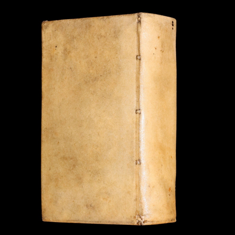 1652 Rare Vellum Latin Book - Plautus Plays, Plauti Comoediae Superstites XX