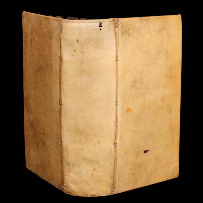 1652 Rare Vellum Latin Book - Plautus Plays, Plauti Comoediae Superstites XX