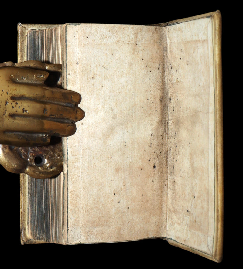 1652 Rare Vellum Latin Book - Plautus Plays, Plauti Comoediae Superstites XX