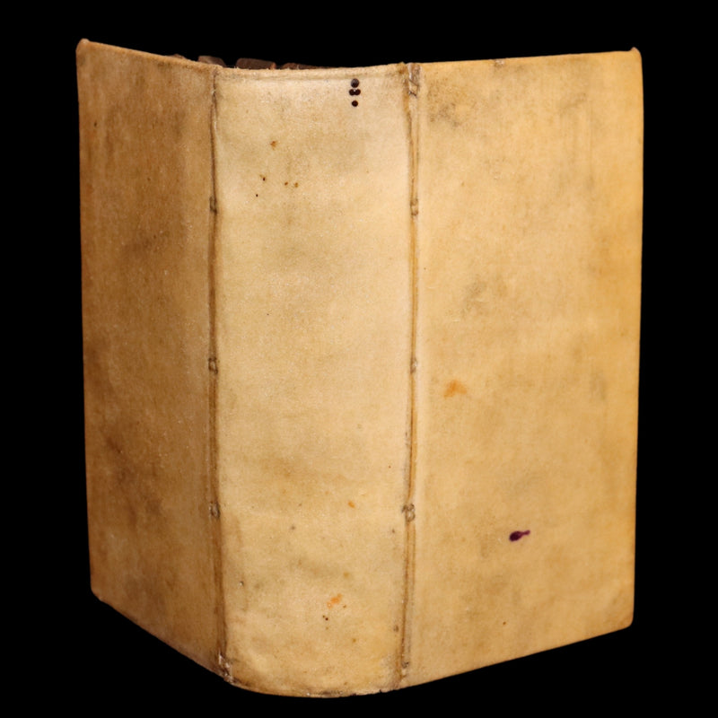 1652 Rare Vellum Latin Book - Plautus Plays, Plauti Comoediae Superstites XX