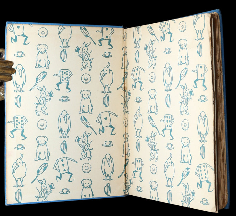 1907 Rare Book - Alice in Wonderland Illustrated by Bessie Pease Gutmann