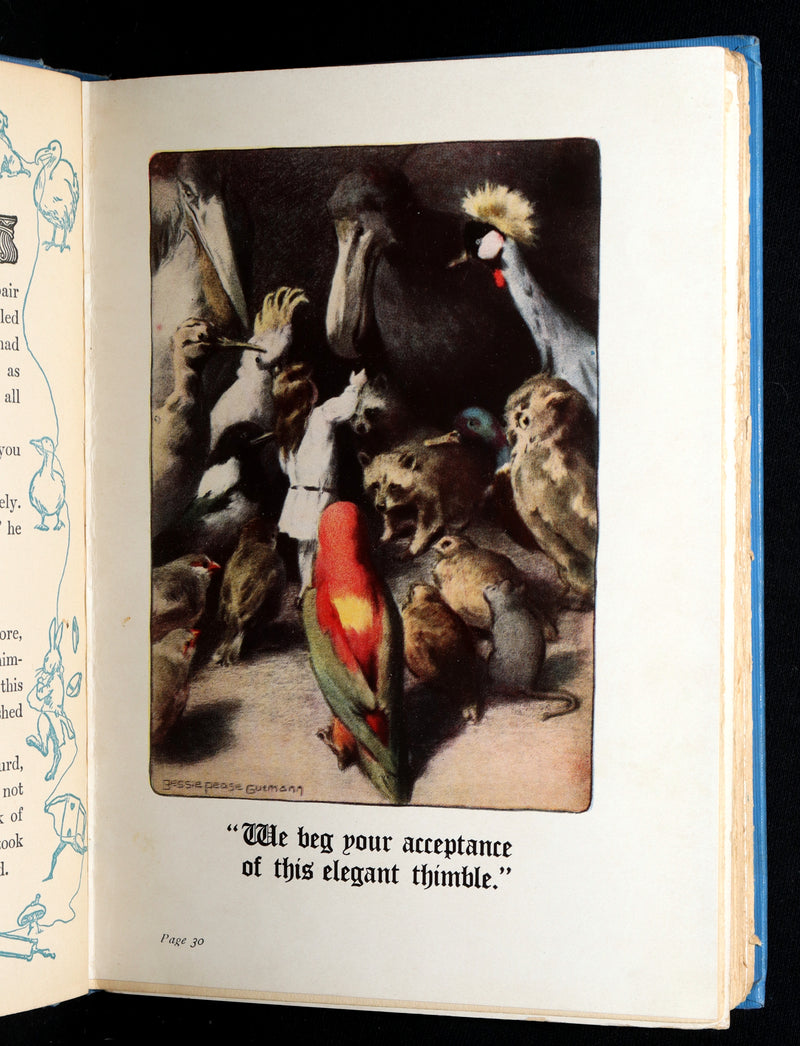 1907 Rare Book - Alice in Wonderland Illustrated by Bessie Pease Gutmann