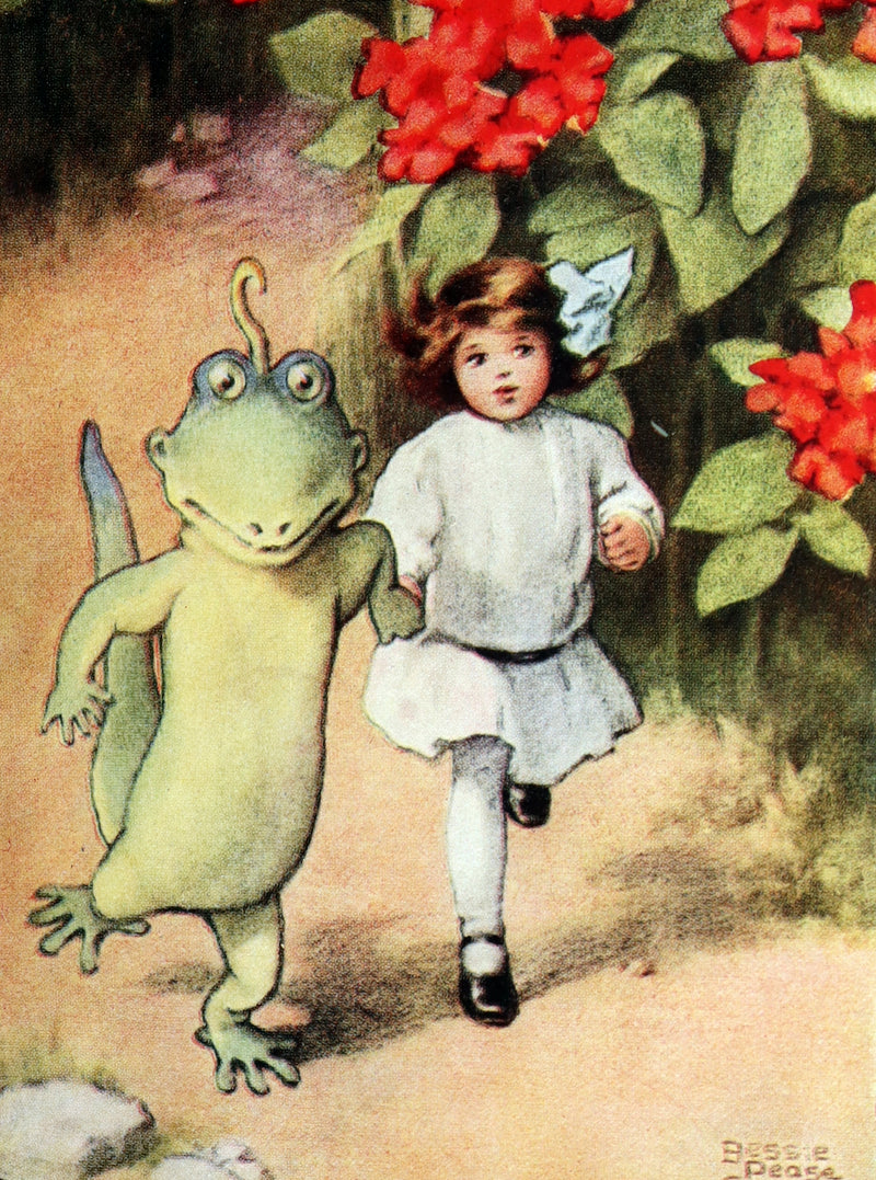 1907 Rare Book - Alice in Wonderland Illustrated by Bessie Pease Gutmann