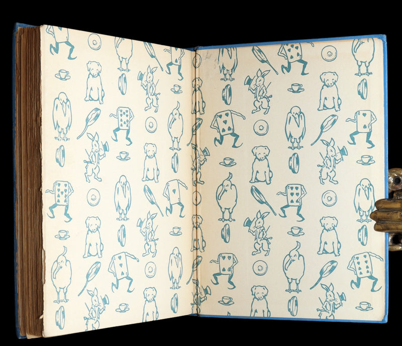 1907 Rare Book - Alice in Wonderland Illustrated by Bessie Pease Gutmann