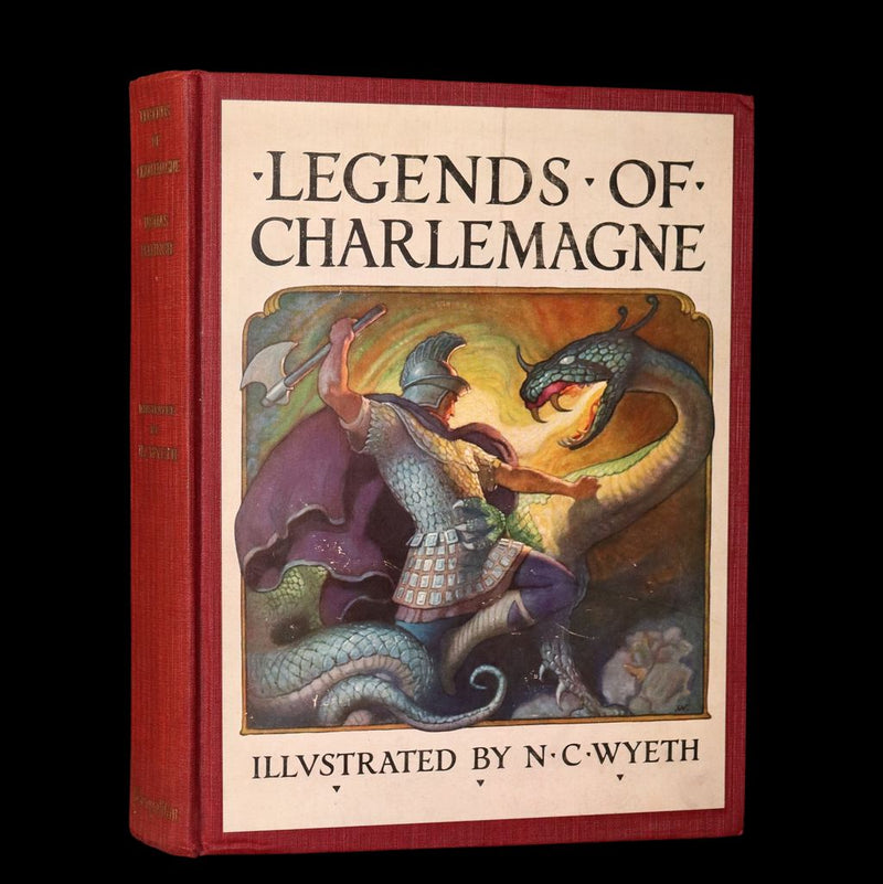 1924 First Illustrated Edition by N. C. Wyeth - Legends of Charlemagne