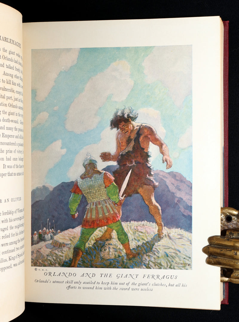 1924 First Illustrated Edition by N. C. Wyeth - Legends of Charlemagne