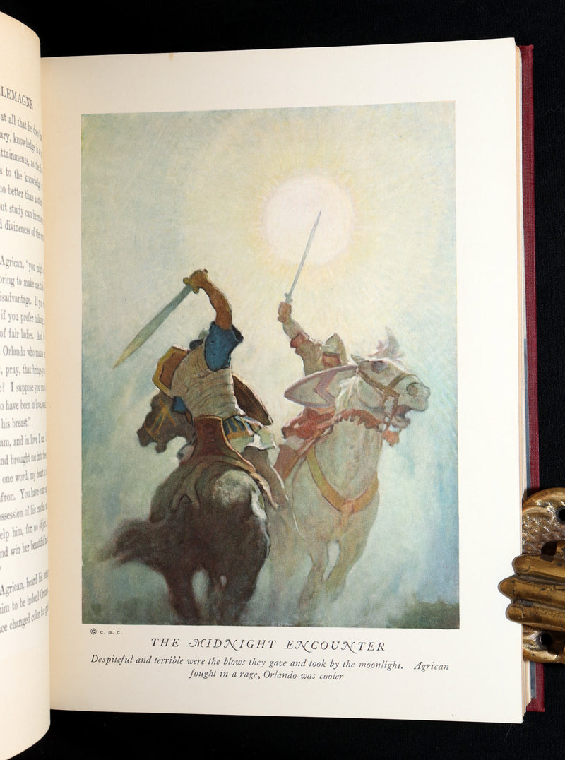 1924 First Illustrated Edition by N. C. Wyeth - Legends of Charlemagne