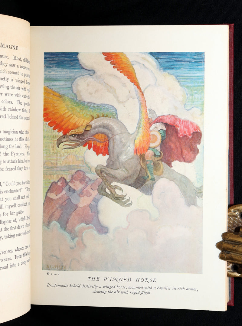 1924 First Illustrated Edition by N. C. Wyeth - Legends of Charlemagne