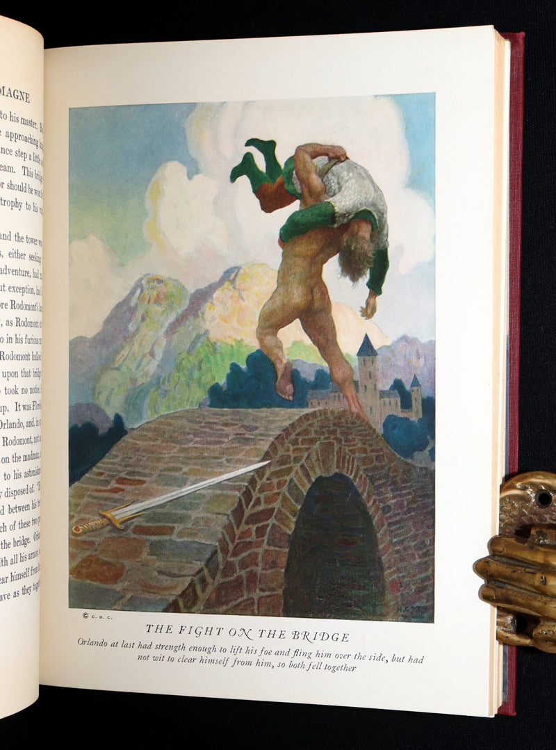 1924 First Illustrated Edition by N. C. Wyeth - Legends of Charlemagne