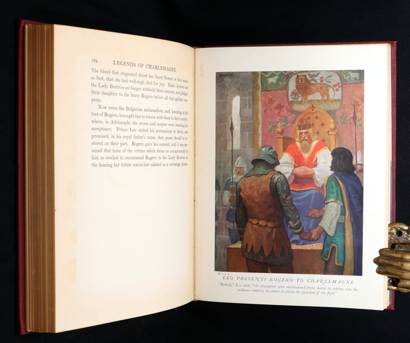 1924 First Illustrated Edition by N. C. Wyeth - Legends of Charlemagne