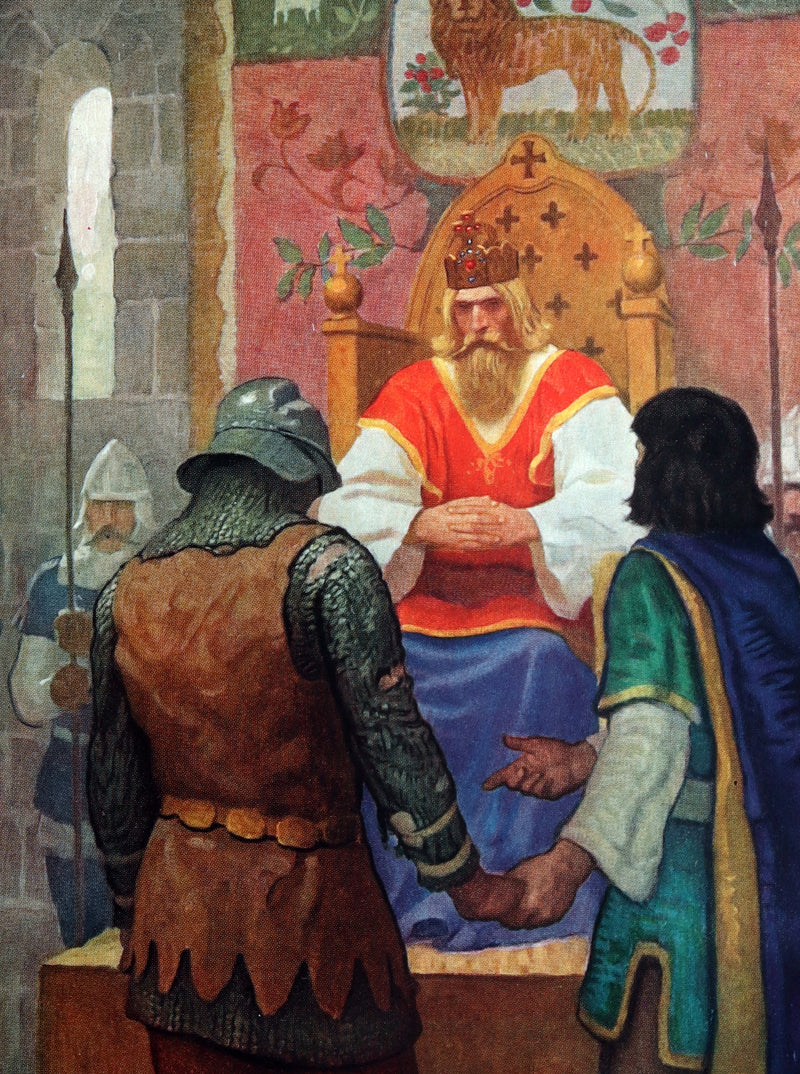 1924 First Illustrated Edition by N. C. Wyeth - Legends of Charlemagne