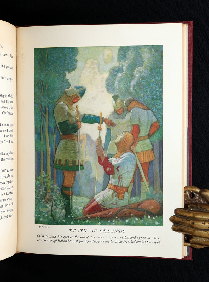 1924 First Illustrated Edition by N. C. Wyeth - Legends of Charlemagne