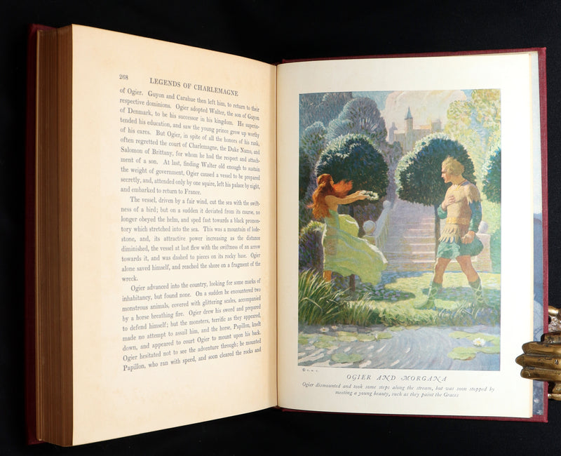 1924 First Illustrated Edition by N. C. Wyeth - Legends of Charlemagne