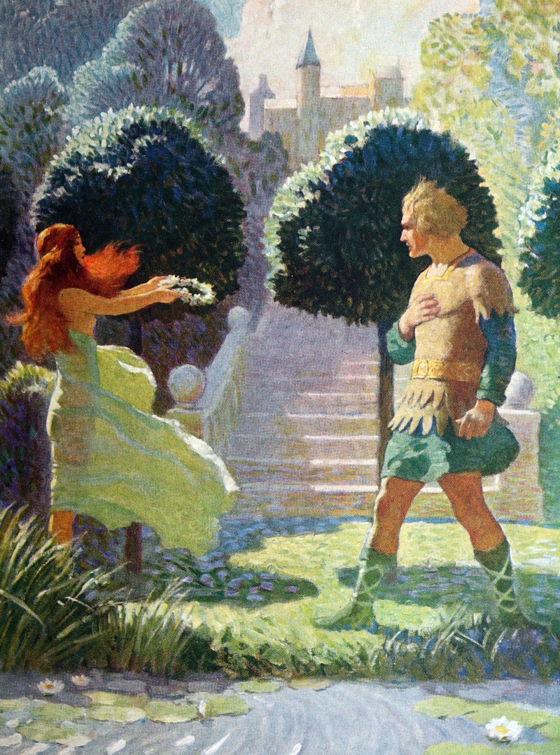 1924 First Illustrated Edition by N. C. Wyeth - Legends of Charlemagne