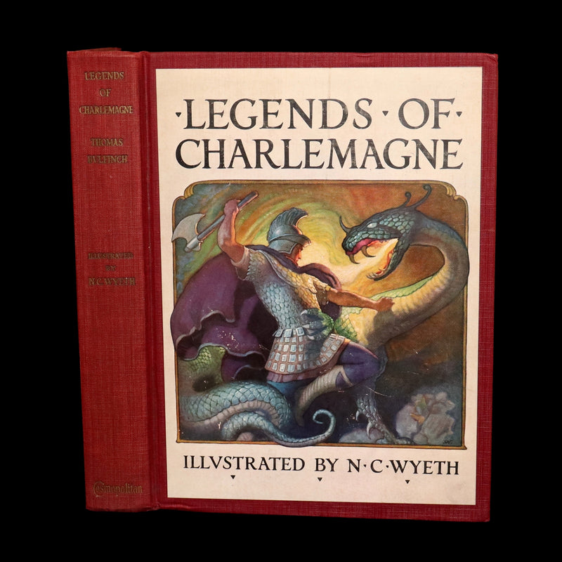 1924 First Illustrated Edition by N. C. Wyeth - Legends of Charlemagne