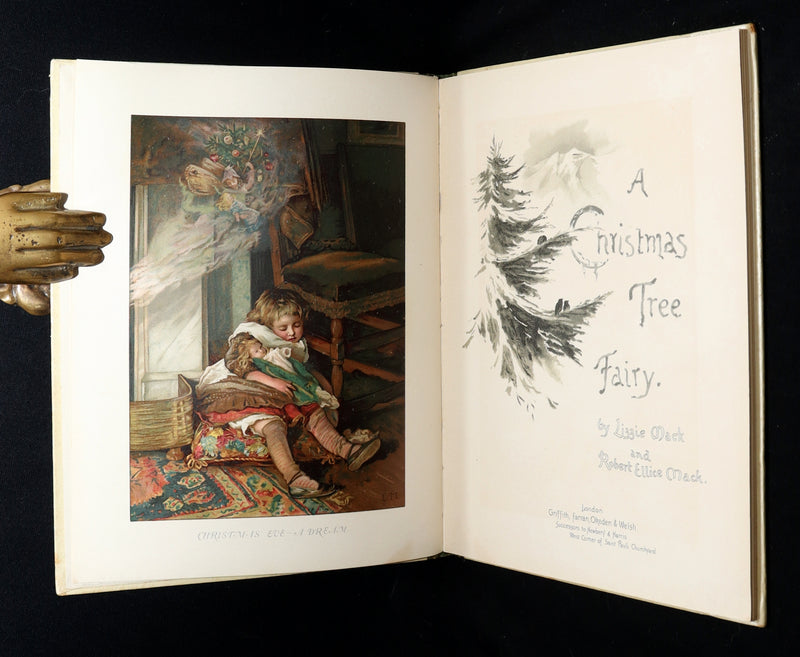 1887 Rare Edition – A Christmas Tree Fairy by Lizzie and Robert Ellice Mack
