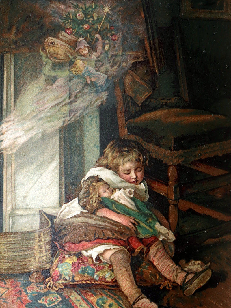 1887 Rare Edition – A Christmas Tree Fairy by Lizzie and Robert Ellice Mack