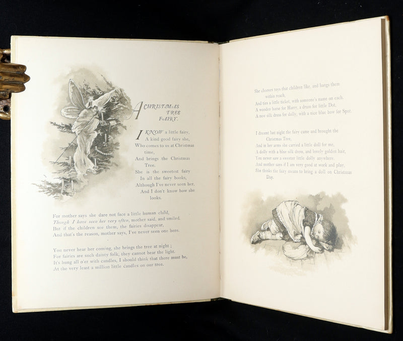 1887 Rare Edition – A Christmas Tree Fairy by Lizzie and Robert Ellice Mack