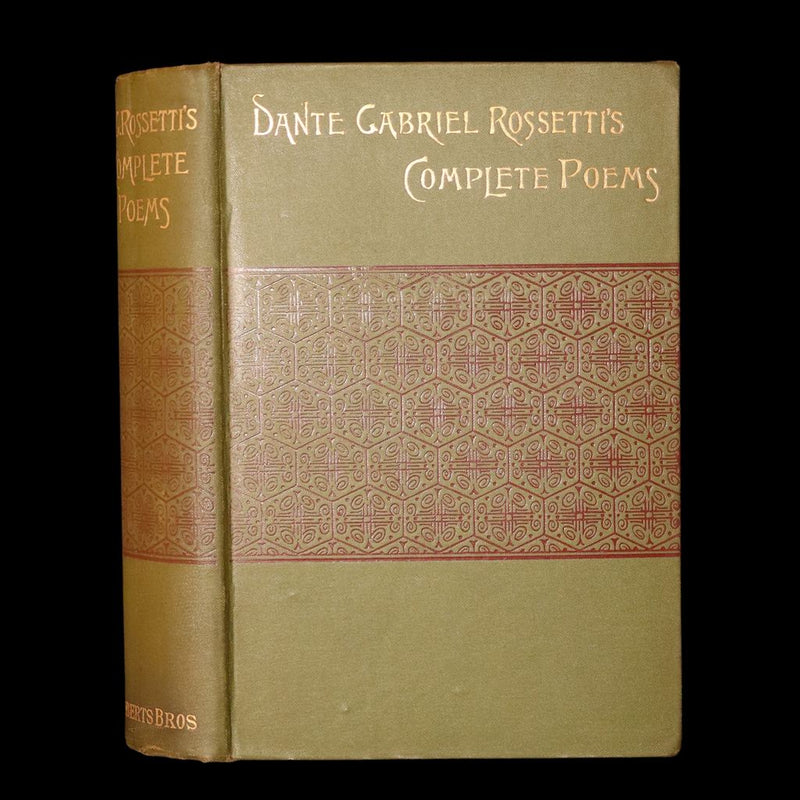 1897 Rare Author’s Edition – Dante Gabriel Rossetti’s Poems. Pre-Raphaelite