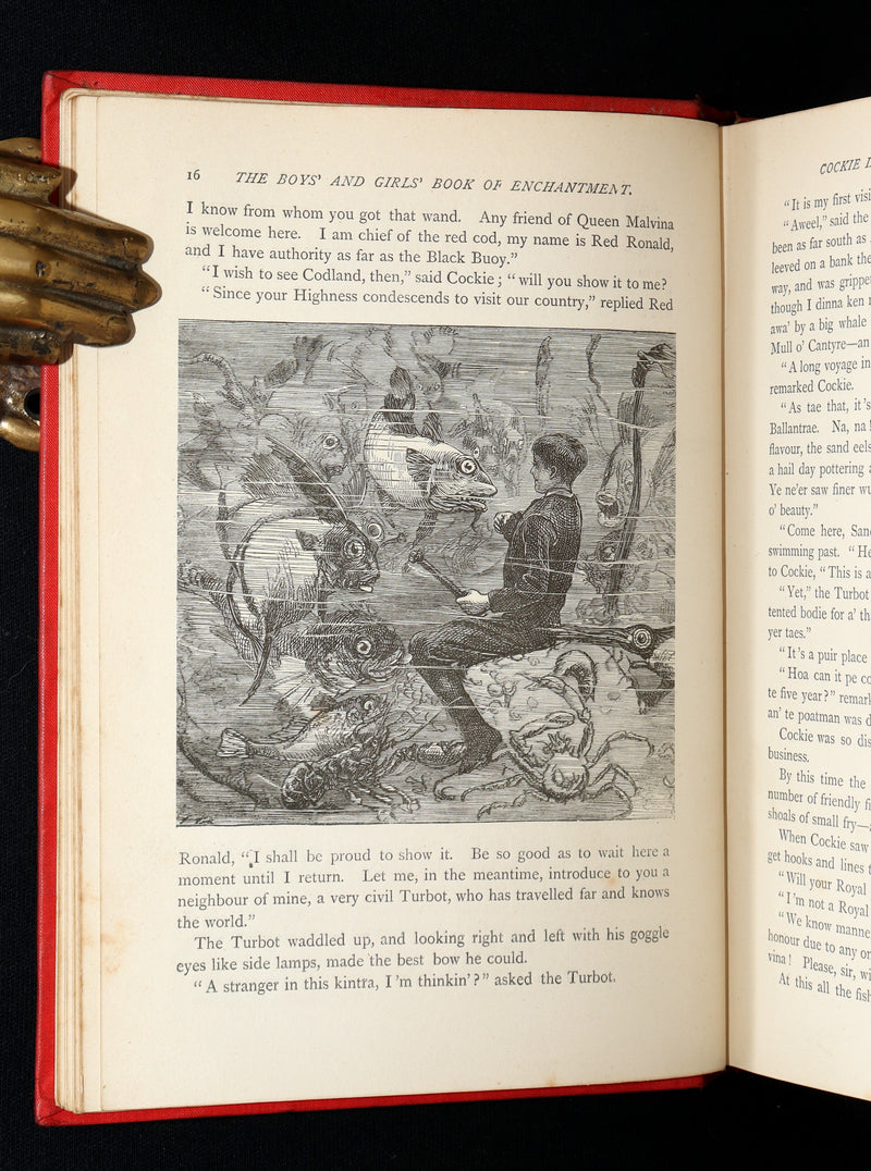 1881 Scarce Book - The Boys’ and Girls’ Book of Enchantment. Illustrated