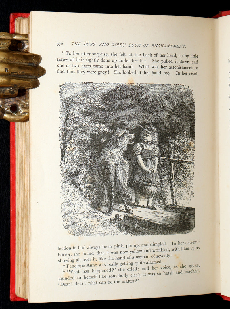 1881 Scarce Book - The Boys’ and Girls’ Book of Enchantment. Illustrated