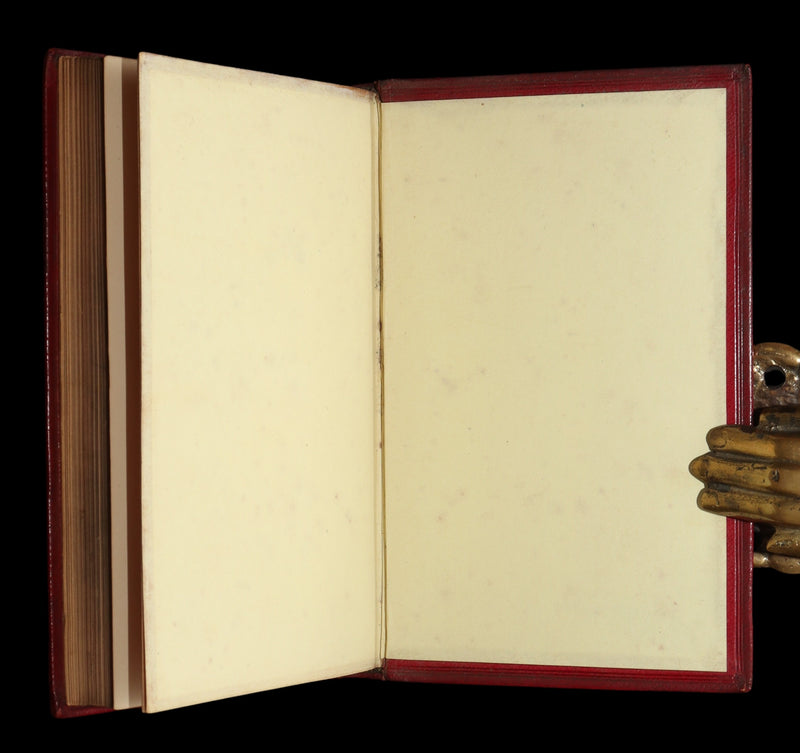 1867 Near fine Red Morocco Binding - The Princess by Alfred Tennyson