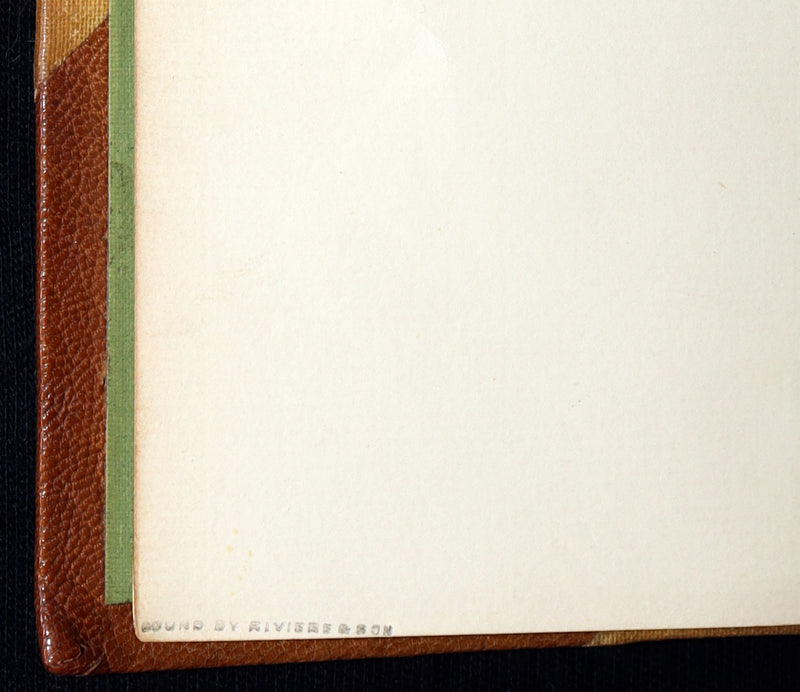 1895 First Edition in Riviere and Son Binding - My Own Fairy Book by Andrew Lang
