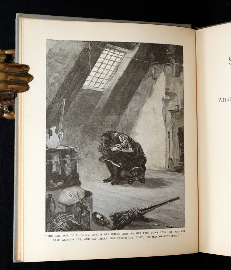 1893 Rare Book - Sara Crewe by Frances Hodgson Burnett. Illustrated