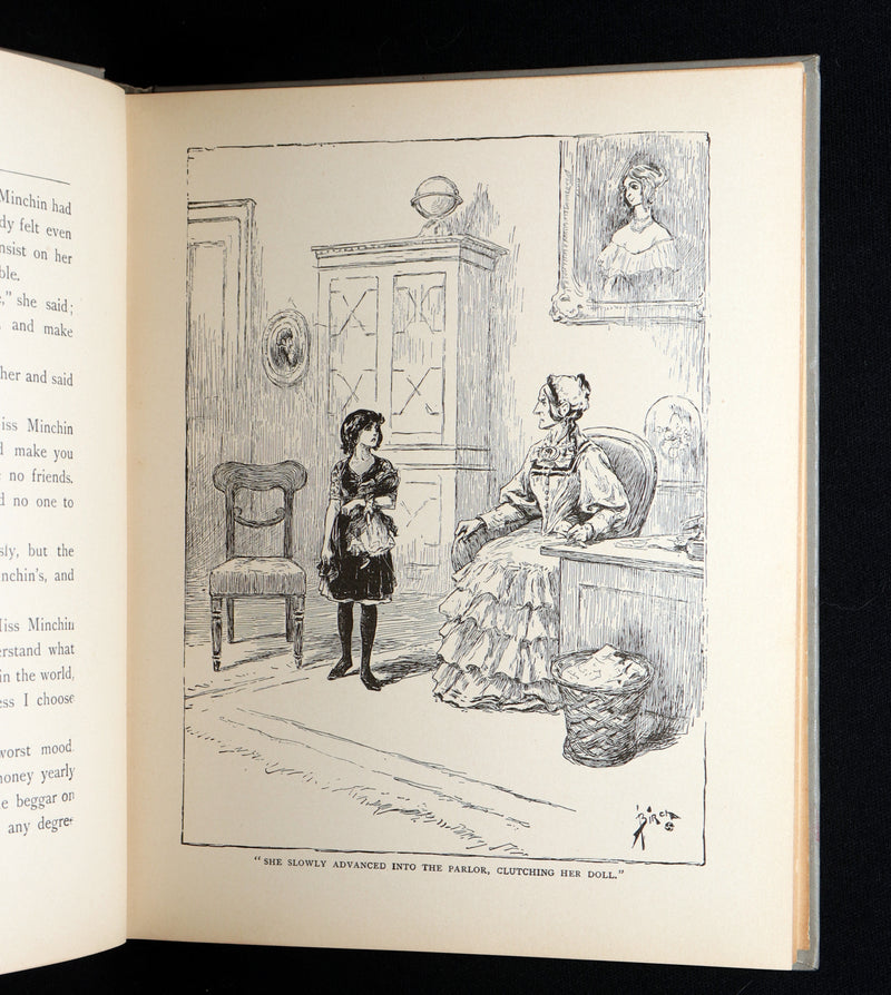 1893 Rare Book - Sara Crewe by Frances Hodgson Burnett. Illustrated